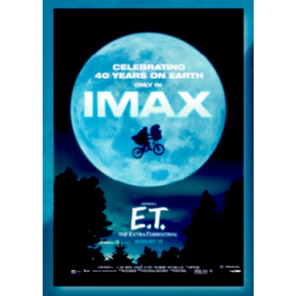 E.T. The Movie Poster Limited Collectors Edition Numbered NEW